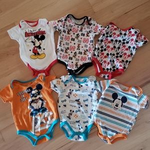 Mickey Mouse onesie bundle